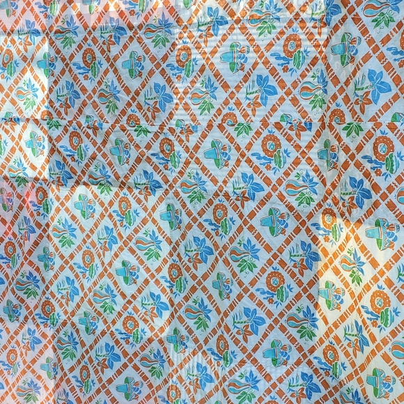 Vintage patchwork blanket ESTATE SALE find - Picture 10 of 14